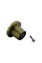 Button Single Screw Drawer Kitchen Furniture Cabinet Cupboard Handle Metal Handle Antique Yellow Handle - 4