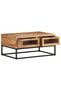 Coffee table, 90x60x40 cm, solid acacia wood - 3