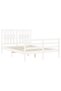 4FT Bed Frame with Headboard, Small Double, Solid Wood - 5