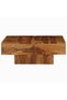 Coffee table, solid sheesham wood, 80 x 80 x 30 cm - 3