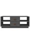 Coffee table, gray, 100x50x41 cm, solid pine wood - 5