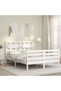 4FT Bed Frame with Headboard, Small Double, Solid Wood - 3