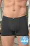 Men's Cotton 6-Piece Modal Boxers