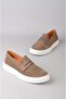 Seç 327 genuine leather casual men's shoe sand nubuck - 4
