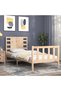 Bed frame with headboard 3FT, single, solid wood - 3
