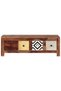 Coffee table, 90 x 50 x 30 cm, solid sheesham wood - 2