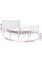 4FT Bed Frame with Headboard, Small Double, Solid Wood - 8