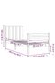 Bed frame with headboard, 90x200 cm, solid wood - 8