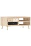 Coffee table, 90x45x40 cm, solid mango wood - 8