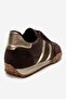 Flux Brown Suede Women's Casual Sneaker - 5