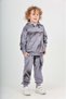 Boys' 2-Piece Set Hype Printed Hooded Sweatshirt with Pockets & Elastic Waistband with Pockets