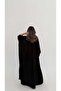 MWT750 - عباية مخمل زيتية - 5