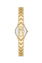 Women's Steel Minimal Gold Color Wrist Watch Tctsn001301S0453 - 3