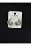 Luxury Silver Color Zircon Stone Earrings - 2
