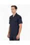 Dark Blue Police Officer Short Sleeve Shirt - 4