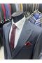 Slim Fit Vest Men's Suit - 3