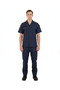 Dark Blue Police Officer Short Sleeve Shirt - 3