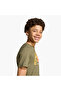 Boys Crew Neck T-Shirt With Graphic Print - Cotton - Short Sleeves - 12