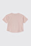 Baby Girl Printed Short Sleeve Pink T-Shirt - 2