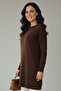Floral Patterned Tunic N3303 Brown - 2