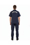 Dark Blue Police Officer Short Sleeve Shirt - 6