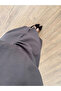 Brown Slit Dress with Elastic Waist - 1553 - 3