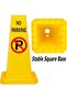 Multipurpose No Parking Warning Sign Board - 3