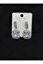 Luxury Silver Color Zircon Earrings - 2