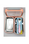 1200 ml Two Layers Three Compartments Stainless Steel Bento Lunch Box New Generation Lunch Box with Steel Spoon -22Ff15 - 6