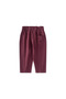 Velvet Boyfriend Pants 1-8 Years Old Plum - 2