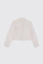 Girl's Print Detailed Ecru Shirt - 2