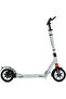 Urban Kick Scooter 939 - 200mm Big Wheels - Dual Suspension - Foldable White Commuter