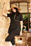 Women's Short Sleeve Zippered Swimsuit 4-Piece Set Sport Lycra - 4