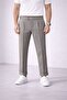 Pleated Stretch Fabric Old Money Fabric Pants