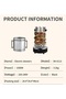 Electric Oven Home Smokeless BBQ Grill Automatic Rotating Barbecue 8 Skewer Grilled Kebab Machine - 4