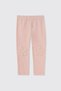 Baby Girl Pink Leggings with Floral Applique