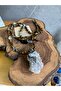 Cat's Eye & Phrenite & Chalcedony Design Necklace - 2