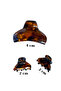 Stylish Brown Bone Leopard Hairpin Buckle Set Mother-Daughter Combination Hair Accessories - 4