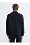 Lcw Vision Navy Blue Shirt Collar Men's Jacket - 5