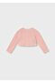 Baby Girl Mercerized Cardigan Pink - 4