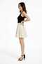 Elastic Waist High Waist Lycra Scuba Fabric Mini Flared Skirt Product Length 40 cm - 4