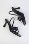 Knot Detailed Thin Heeled Sandals - 3