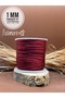 Parachute Cord Burgundy Color 1 mm 1St Quality (1 Spool 45 Meters) Jewelry Bracelet Cord