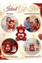 Red Teddy Bear Plush Toy with "Love You" Heart Cute Stuffed Animal Red Sequins Valentine’s Day Gift - 3
