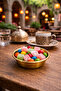 6 Pieces Gold Stainless Steel 304 Mini Bowl Serving Set, Snack Bowl, Sauce Bowl Set (7 cm) - 3