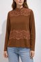 Twomail Guipure Detailed Knitwear Blouse - 2