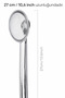 Stainless Steel Colander Tongs – Oil Drainer Frying Tongs - 4