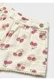 Baby Girl Muslin Shorts Cream - 3