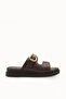Siri Amara Women's Slippers 00120405 Brown - 8
