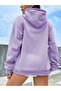 Hooded Sweatshirt 100% Cotton 3 Yarn Weave Organic Women's Sweatshirt - 2